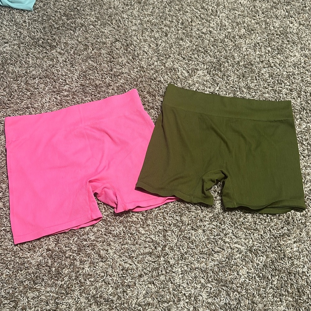 Seamless biker shorts bundle